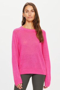 Sirena Knit Sweater - Hot Pink