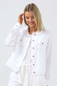 Jackets Coats: Monza Jacket - White