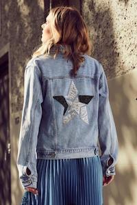 The Star Denim Jacket - Mid Blue