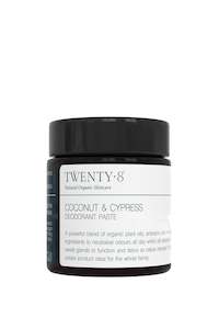 Twenty8: Coconut & Cypress Deodorant