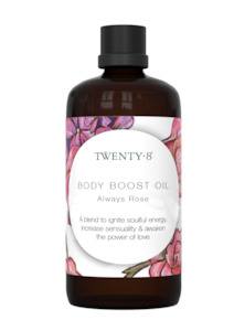 Twenty8: Body Boost Oil - Always Rose