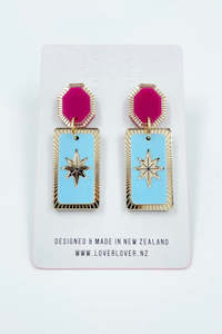 Jewellery: Moxie - Berry/Powder Blue