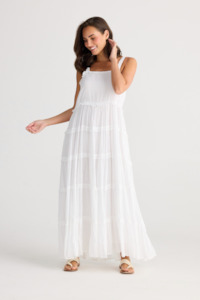 Castro Dress - White