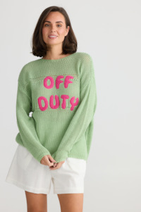 Off Duty Knit - Mint