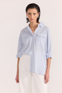 Danica Shirt - Blue/White