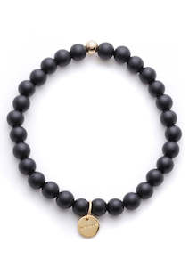 Mens Amuleto Onyx Bracelet