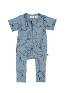 Giant Bugs Short Sleeve Zip Suit