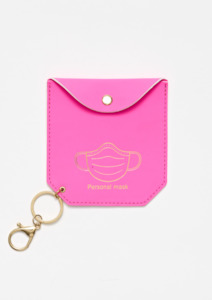 Stella Gemma: Face Mask Holder - Neon Pink