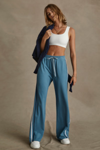 Luxe Loungewear: Fortuna Roma Pant - Lagoon