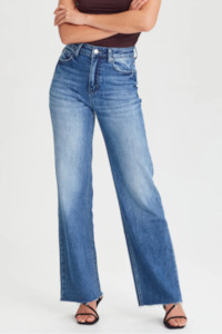 Alanis Wide Leg Jean - Denim Blue