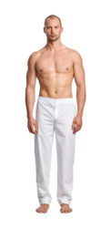 NO 2 Pant | White Cotton