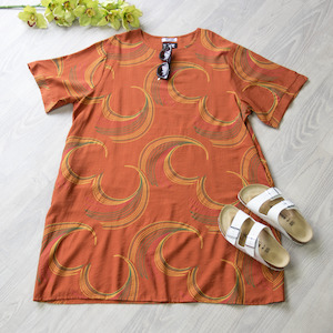 Rust - Crescent Marley Shift Dress