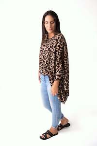 Clothing: Butterfly Top - Animal Print