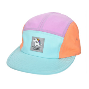 Moomintroll Five Panel Retro Cap, Multicolor