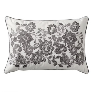 Ikea Skuggnava Embroidery Cushion with Inner 40x65cm