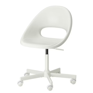 Ikea Loberget / Malskar Office Chair, White