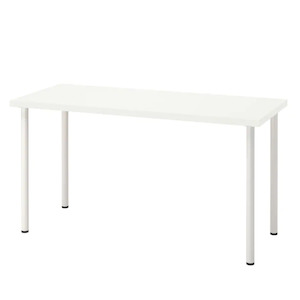 Ikea Lagkapten / Adils Desk Combo, 140x60x73cm, White