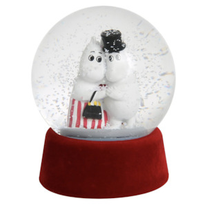 Moomin Snow Globe, Moominmamma & Moominpappa