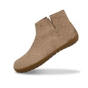 Glerups The Boot Sand - Honey Rubber Sole