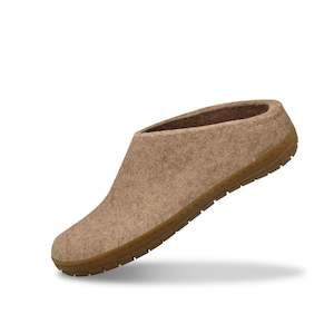 Glerups The Slip On Sand - Honey Rubber Sole