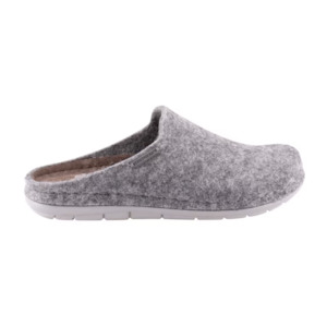 Annsofie Wool Blend Slipper, Grey