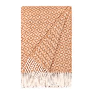 Tove 100% Wool Throw 130x200cm, Terracotta