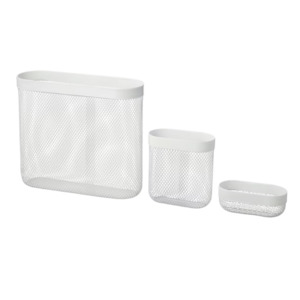 Ikea Skadis Storage Basket, Set of 3