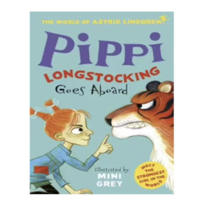 Pippi Longstocking Goes Aboard-Book (World of Astrid Lindgren)