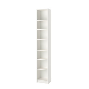 Ikea Billy Bookcase Extension Combo, 40x28x237cm, White