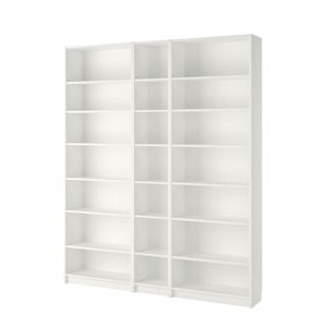 Ikea Billy Bookcase, 200x28x202cm, White