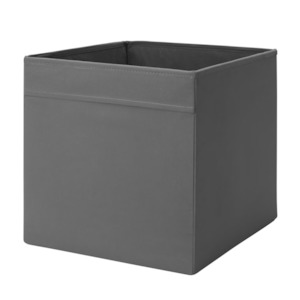 Furniture: Ikea Drona Fabric Insert, Dark Grey