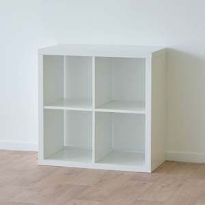 Ikea Kallax 2x2 Shelving Unit, 77x77cm, White