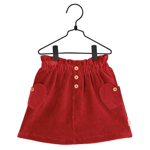 Linnea Kids Skirt with Heart Pockets