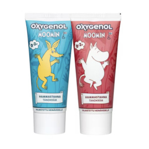 Moomin Baby Toothpaste with Xylitol, 0-2 Years Old