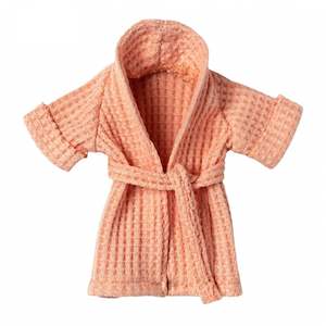 Maileg Bathrobe Mouse, Coral