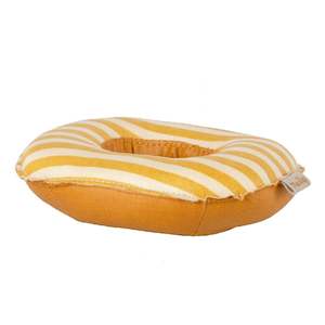 Maileg Rubber Boat, Yellow, Small Mouse