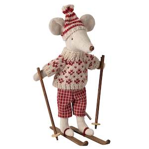 Maileg Winter Mouse Mum Ski Set 2024