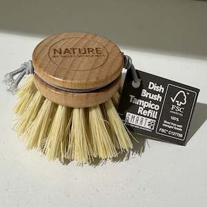 Furniture: Smart Nature Replacement Dish Brush Head, Tampico