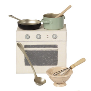 Maileg Cooking Set with Utensils