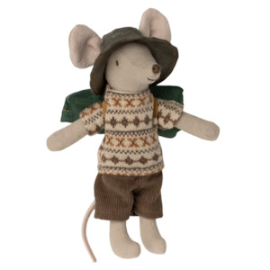 Maileg Hiker Mouse Big Brother