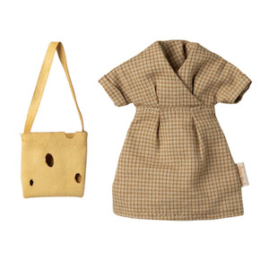 Maileg Dress and Bag Mum Mouse PRE-ORDER