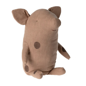 Furniture: Maileg Truffle Pig, Large Rose