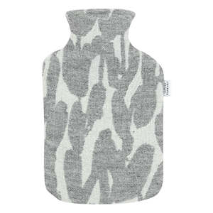 Lichen Jäkälä Hot Water Bottle 2L, White-Grey