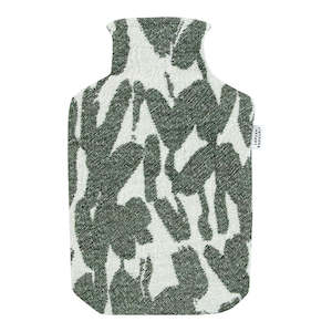 Lichen Jäkälä Hot Water Bottle 2L, White-Green