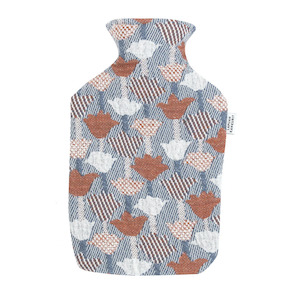 Tulip Tulppaani Hot Water Bottle 2L, Cinnamon-Blue