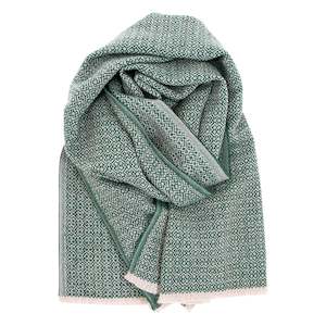 Koli Soft Merino Scarf 60x220cm, Beige-Green