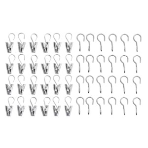 Ikea Riktig Curtain Clip, 24-Pack