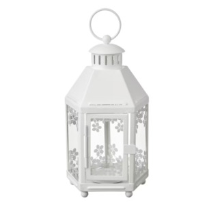 Ikea Kringsynt Lantern, White