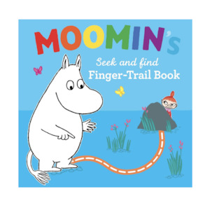 Moomin Seek and find Finger-Trail Book