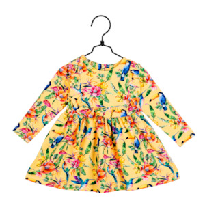 Ma-ia Tukaani Baby Dress, Yellow